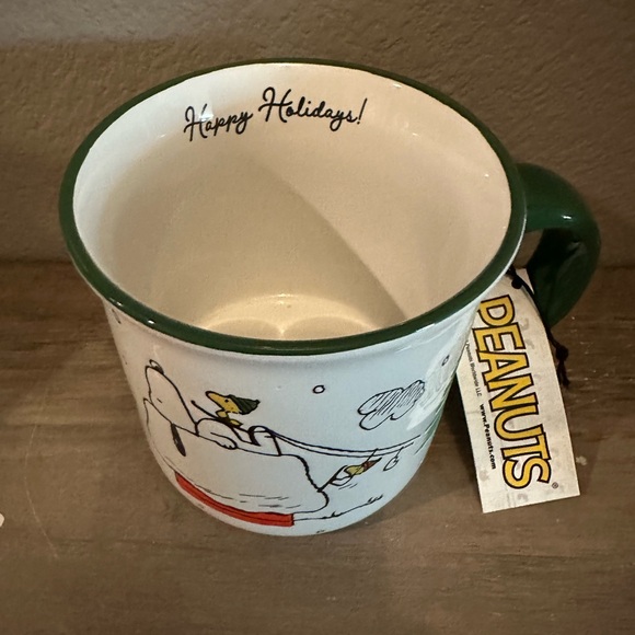 Sale! Peanuts Snoopy/Woodstock Happy Holidays Mug - Picture 2 of 3